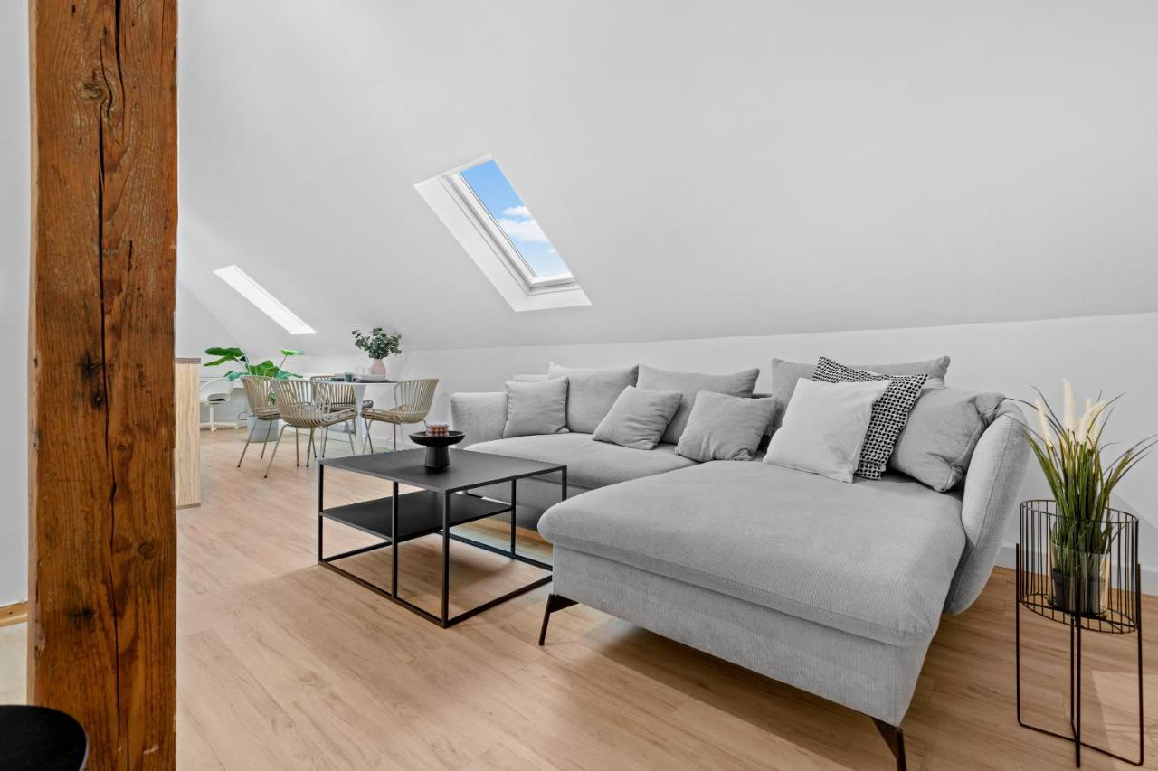 Stilvolle Wohnung: Private Dachterrasse - Zentral Augsbourg Extérieur photo