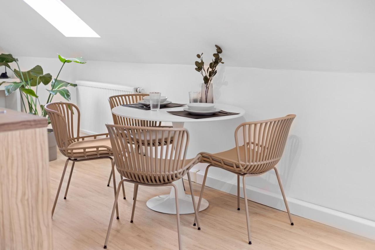 Stilvolle Wohnung: Private Dachterrasse - Zentral Augsbourg Extérieur photo